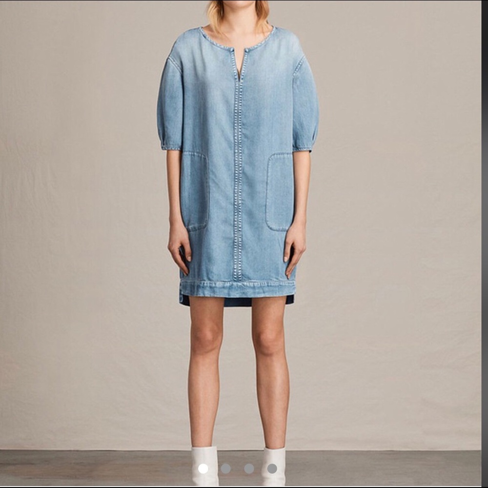 All Saints Denim Sherri Dress